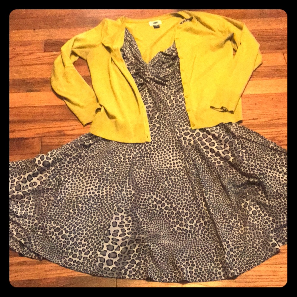 Flows cheetah print dress